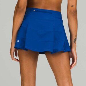 Lululemon Pace Rival Skirt Regular Symphony Blue 13" Size 6 - RARE